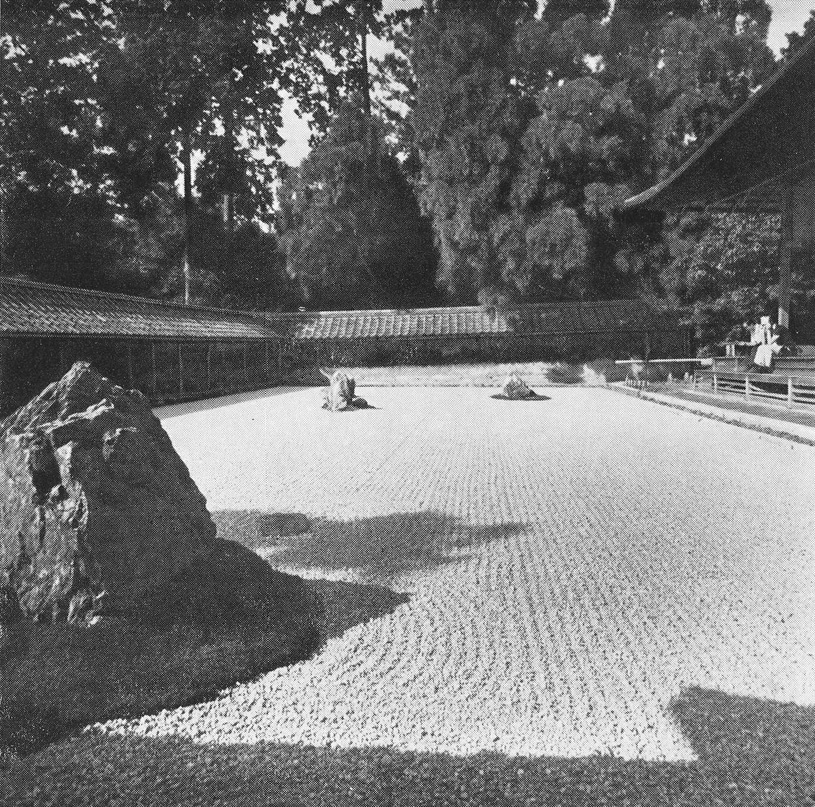«Сад камней» монастыря Рёандзи в Киото
