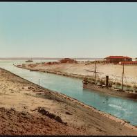 Суэцкий канал, вход в озеро Тимсах