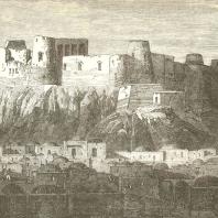 Цитадель, Герат, Афганистан. Гравюра XIX века