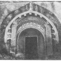 15. Барабар. Фасад пещеры Ломас-Риши (около 257 г. до н. э.)