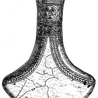 Ритуальный топор из Макассара. Бронза. Вторая половина I тыс. до н. э. Южный Сулавеси