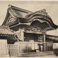 66. Ворота Карамон храма Ниси-Хонгандзи в Киото. Конец XVI в.