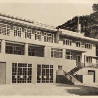 95. Особняк в Киото. Общий вид. Архитектор Уэно Исабуро. 1928—1929 гг.