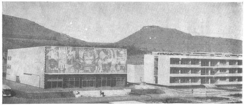 Афганистан. Кабул. Политехнический институт, 1969 г. Арх. П.Г. Стенюшин, инж. H.М. Владимиров