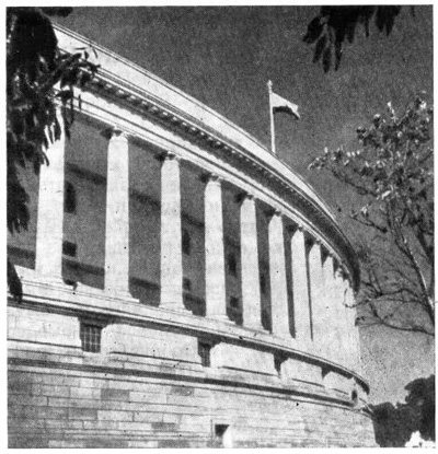 Дели. Здание Парламента, оконч. 1926 г. Арх. Бэйкер