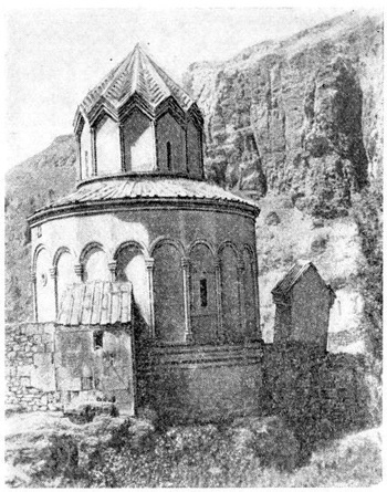 Хцконк. Церковь Саркиса, 1027 г. Общий вид с юго-востока
