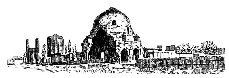 Нахичевань. Мавзолей Момине-хатун и джума-мечеть, XII в.