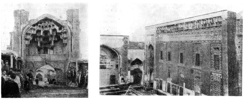 Ардебиль. Культовый комплекс шейха Сефи. Входной портал, поминальная мечеть