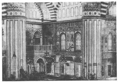 Эдирне. Мечеть Селимие, 1569—1575 гг., архитектор Коджа Синан. Интерьер