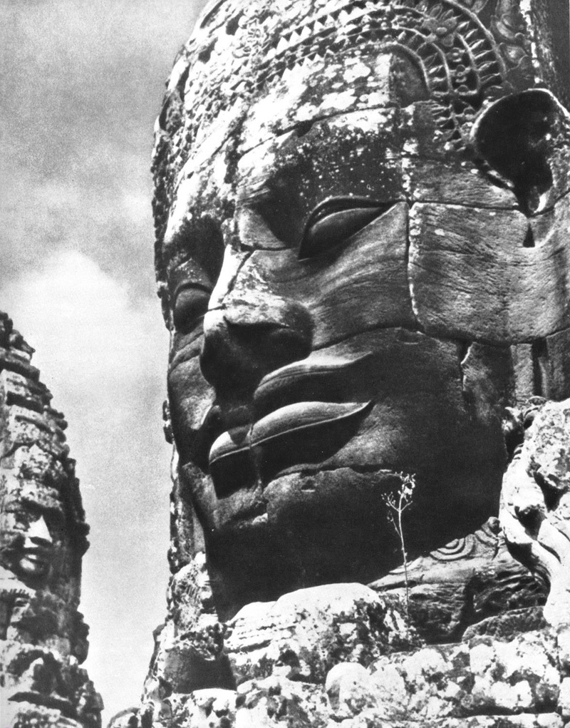 Ангкор Том. Байон. Фрагмент башни