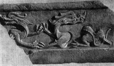 11. Провинция Хэбэй. Мост Аньцзицяо, 581—618 гг. Деталь ограждения