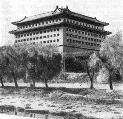 61. Провинция Хэбэй. Пекин. Угловые башни городской стены