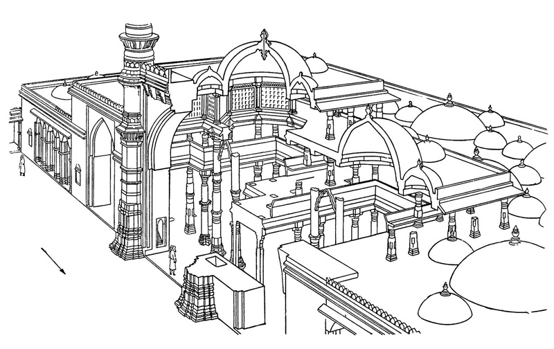 73. Ахмадабад. Соборная мечеть, 1423 г.