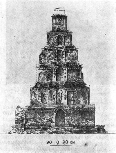 13. Полоннарува. Храм Сат-Махал-пасада, XII в. Фасад