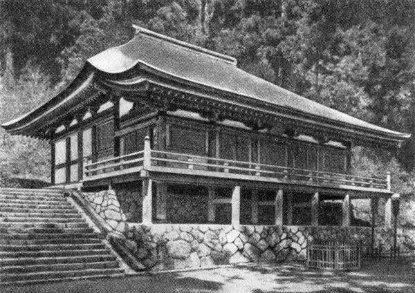 25. Монастырь Муродзи. Префектура Нара, 824 г. Кондо
