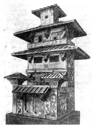 Хэнань, провинция. Модель многоэтажного дома, I—II в. н. э.