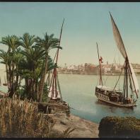 Парусник на Ниле, Каир, Египет
