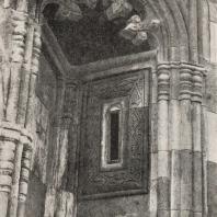 Рис. 48. Икорта. 1172 г. Ниша алтаря (восточный фасад)