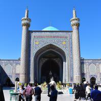 Мечеть Гаухаршад в Мешхеде, Иран (1405—1418 гг.)