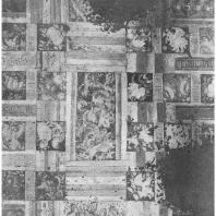 31. Аджанта. Роспись потолка пещеры № 1 (600 — 650 гг. н. э.)