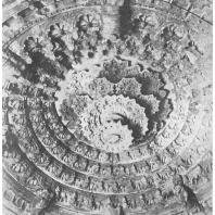 64. Бенгалия. Джайнский храм. Плафон (XIII в. н. э.)