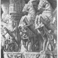 103. Шрирангам. Храм Вишну. Пуду-мантапам (XVII в. н. э.)