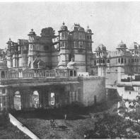 116. Удайпур. Дворец Махарана. Старая часть построек (1571 г. н. э.)