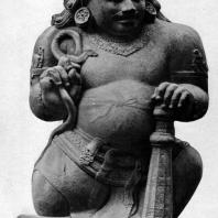 Статуя стража. Чанди Каласан. Камень. VIII-IX вв.