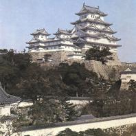 Замок Химэдзи. Общий вид. 1609