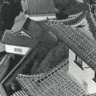 Замок Химэдзи. Стены и ворота. Вид сверху