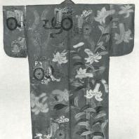Костюм театра Но. Шелк, вышивка. XVI в. Национальный музей, Токио