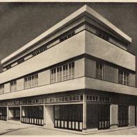 100. Доходный дом. Осака. Архитектор Намуро Ясутара. 1928—1929 гг.