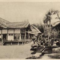 48. Синден-дзукури (ансамбль жилища и сада в стиле Синден). построенный Хидейоси в конце XVI в. близ Киото