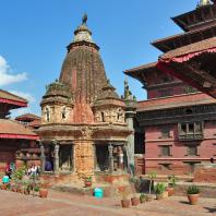 Непал, Лалитпур (Патан), парадная дворцовая площадь (дюрбар)