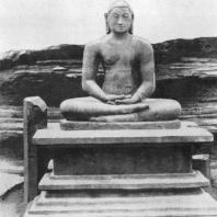 53. Статуя Будды из Вата-да-ге в Полоннаруве. XII в.