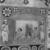 75. Роспись храма в Медавале. Фрагмент. XVIII в.