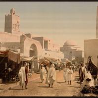 Мечеть на главной улице Кайруана, Тунис