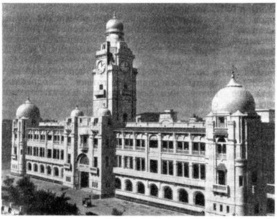 Карачи. Здание собраний знати, 1865 г. Общий вид