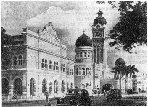 Малайя. Куала-Лумпур. Здание секретариата, начало XX в.