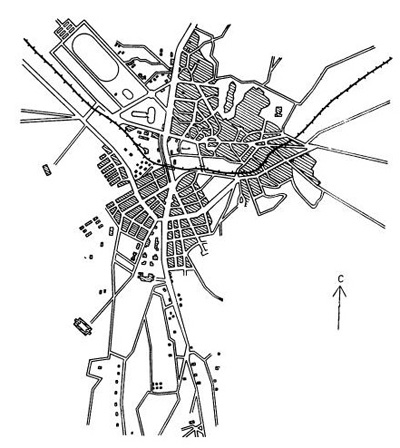 Анкара. Схема генерального плана, 1954