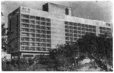 Стамбул. Отель «Хилтон», 1957 г. Арх. Седат Хаккы Элдан
