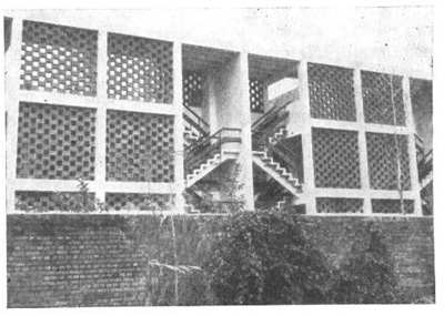 Чандигарх, 1952—1955 гг. Ажурная решетка «джали»
