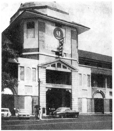 Бирма. Рангун. Рынок Скотта, 1926 г. Главный вход. Архитекторы Пальмер и Торнер