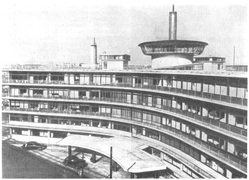 Токио. Больница Министерства общественного здравоохранения, 1953 г. Арх. М. Ямада
