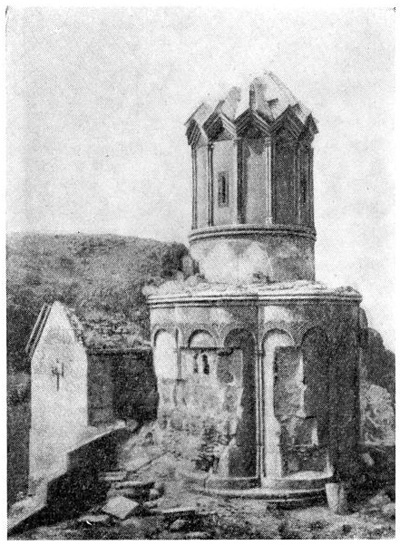 Ани. Церковь Рипсиме Девичьего монастыря, XIII в. Общий вид с юго-востока