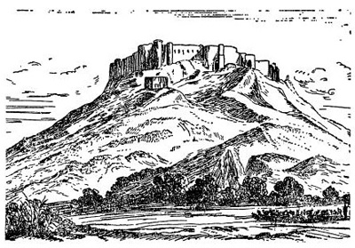 Тумлуберд, XII—XIII вв. Общий вид крепости