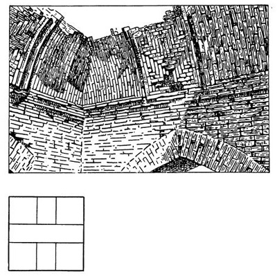 Конструкция монастырского свода. Караван-сарай Робате-Шереф, 1114—1115 г.