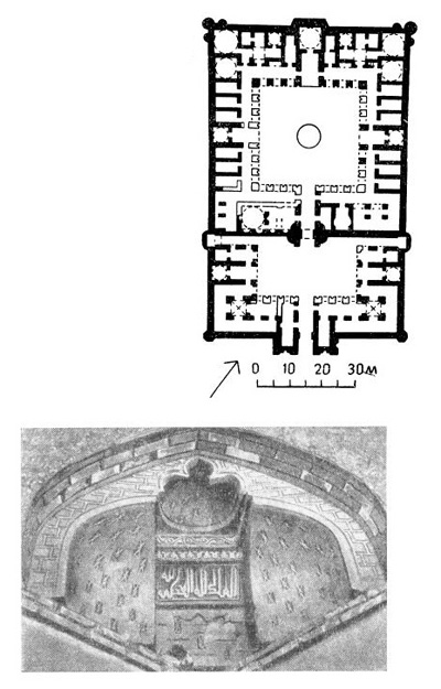 Караван-сарай Робате-Шараф в Хорасане, 1114—1115 г. План, тромп одного из помещений