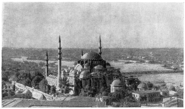 Стамбул. Мечеть Сулеймание, 1550—1557 гг., архитектор Коджа Синан. Общий вид