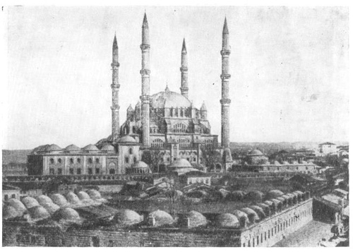 Эдирне. Мечеть Селимие, 1569—1575 гг., архитектор Коджа Синан. Общий вид